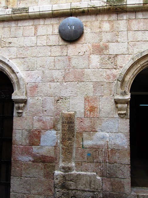 Via Dolorosa Station 6