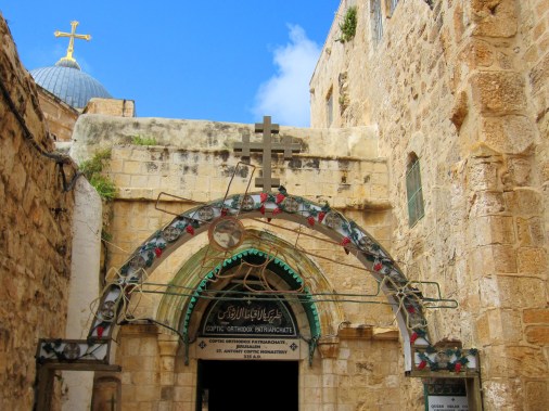 Via Dolorosa Station 9 entrance