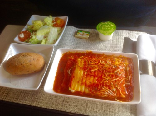 American Airlines Cheese Lasagna