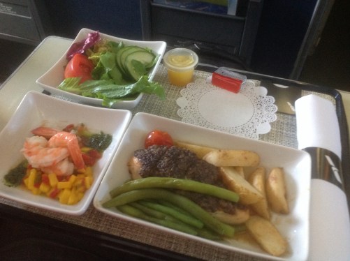 American Airlines Smothered Chicken