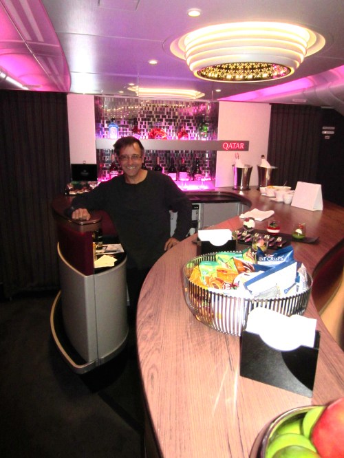 Qatar Airlines A380 Bar