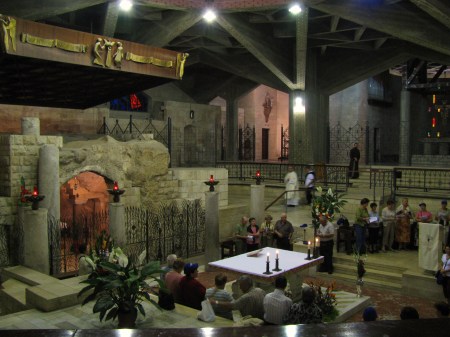 Inside Church of the Annunciation