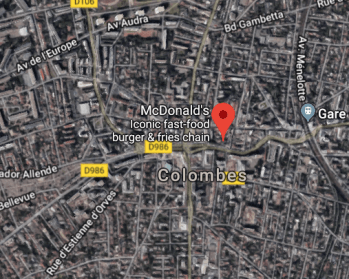 mcdonalds colombes