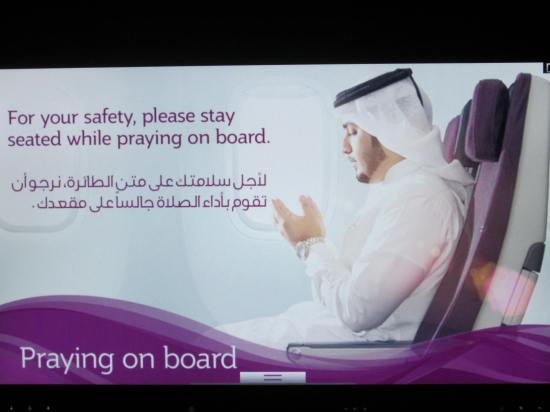 do not stand while praying