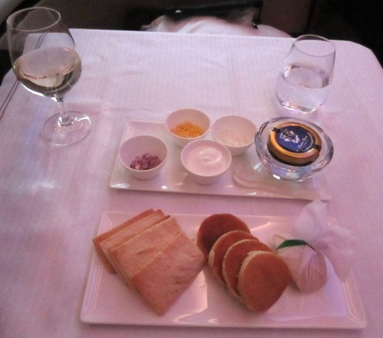 Qatar caviar service
