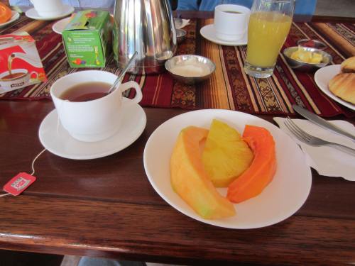 Bio Hostal breakfast